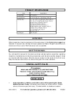 Preview for 2 page of CHICAGO 92474 Assembly And Operating Instructions Manual