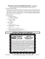 Предварительный просмотр 22 страницы CHICAGO 95497 Assembly And Operating Instructions Manual