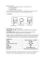 Предварительный просмотр 3 страницы CHICAGO BL-020 User Manual