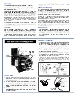 Предварительный просмотр 2 страницы CHICAGO D/36A Centrifugal Fan Operating And Maintenance Instructions