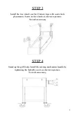 Предварительный просмотр 5 страницы CHICAGO IG Charcoal BBQ Instruction Manual