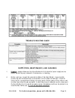 Preview for 10 page of CHICAGO Welding 45689 Set Up And Operating Instructions Manual