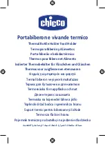 Предварительный просмотр 1 страницы Chicco 00060181000000 Manual