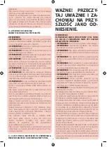 Preview for 48 page of Chicco 05079173110000 AQUARELLE Instructions Manual