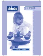 Chicco 68288 - DJ Piano Learning Toys User Manual предпросмотр