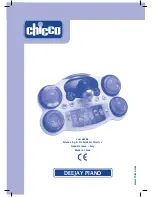 Предварительный просмотр 32 страницы Chicco 68288 - DJ Piano Learning Toys User Manual