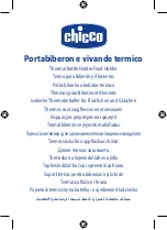 Предварительный просмотр 1 страницы Chicco 8059147053990 Manual