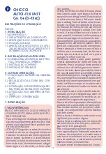 Preview for 38 page of Chicco Auto-Fix Fast Night Instructions For Use Manual