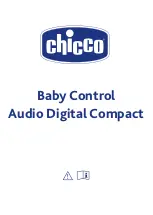 Chicco Baby Control Audio Digital Compact Instructions For Use Manual предпросмотр