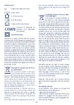 Preview for 25 page of Chicco Baby Control Audio Digital Compact Instructions For Use Manual