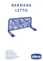 Chicco BARRIERA LETTO Instructions For Use Manual preview
