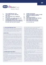 Preview for 37 page of Chicco BEBECARE EASY-TECH Instructions For Use Manual