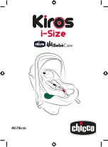 Chicco BebeCare Kiros i-Size Manual предпросмотр