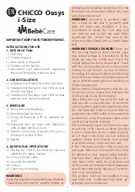 Preview for 23 page of Chicco BebeCare Oasys i-Size Manual