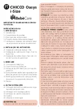 Preview for 67 page of Chicco BebeCare Oasys i-Size Manual