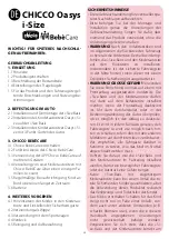 Preview for 46 page of Chicco BebeCare oasys i-Size Manual