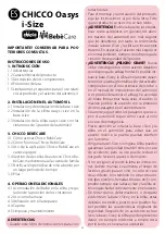 Preview for 58 page of Chicco BebeCare oasys i-Size Manual