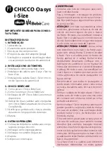 Preview for 70 page of Chicco BebeCare oasys i-Size Manual