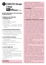 Preview for 105 page of Chicco BebeCare oasys i-Size Manual