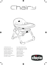 Preview for 1 page of Chicco chairy Instructions For Use Manual