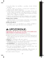 Предварительный просмотр 47 страницы Chicco City Tour LUX Car Seat Adapter Assembly Instructions Manual