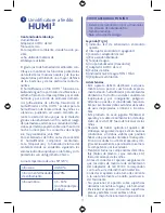 Preview for 17 page of Chicco COLD HUMIDIFIER Manual