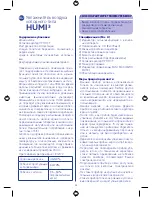 Preview for 52 page of Chicco COLD HUMIDIFIER Manual