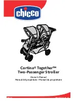 Предварительный просмотр 1 страницы Chicco Cortina Together Owner'S Manual