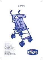 Chicco Ct0.6 - Capri Lightweight Stroller Instructions For Use Manual preview