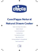 Chicco CuociPappa Natural Instructions For Use Manual preview