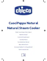 Preview for 1 page of Chicco CuociPappa Natural Instructions For Use Manual