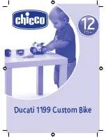 Chicco Ducati 1199 Instruction Manual предпросмотр