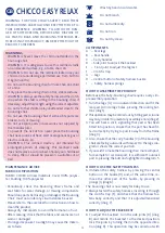 Preview for 12 page of Chicco Easy Relax Instructions For Use Manual