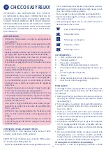 Preview for 16 page of Chicco Easy Relax Instructions For Use Manual