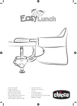 Chicco EasyLunch Instructions For Use Manual preview