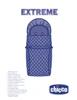 Предварительный просмотр 1 страницы Chicco extreme Instructions For Use Manual