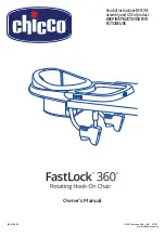 Chicco FastLock 360 Owner'S Manual preview