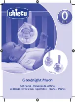 Предварительный просмотр 1 страницы Chicco Goodnight Moon Instruction Manual