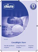 Preview for 1 page of Chicco GoodNight Stars Manual