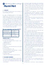 Предварительный просмотр 53 страницы Chicco HUMI HOT Instructions For Use Manual