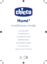 Chicco Humi3 Instructions Manual preview