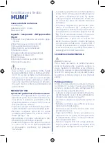 Preview for 12 page of Chicco Humi3 Instructions Manual