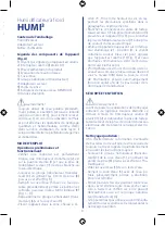 Preview for 47 page of Chicco Humi3 Instructions Manual