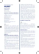 Preview for 59 page of Chicco Humi3 Instructions Manual