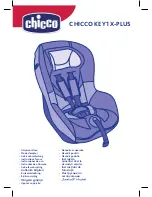 Предварительный просмотр 1 страницы Chicco KEY 1 X-PLUS Manual