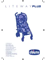 Chicco LiteWay Plus Instructions For Use Manual preview