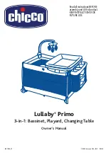 Chicco Lullaby Primo Owner'S Manual preview