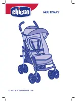 Предварительный просмотр 1 страницы Chicco MULTIWAY Instructions For Use Manual