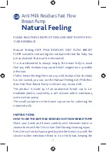 Preview for 4 page of Chicco Natural Feeling Manual