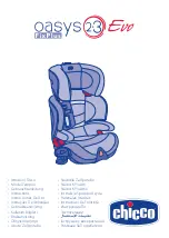 Chicco OASYS 2-3 EVO FIXPLUS Instructions Manual preview